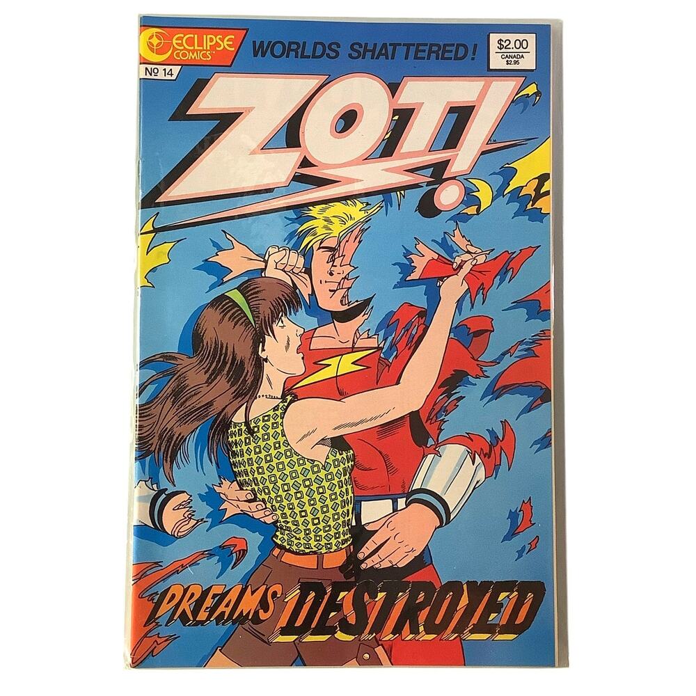 Zot! Worlds Shattered! Comic Book No. 14, July 1987, Eclipse Comic Book